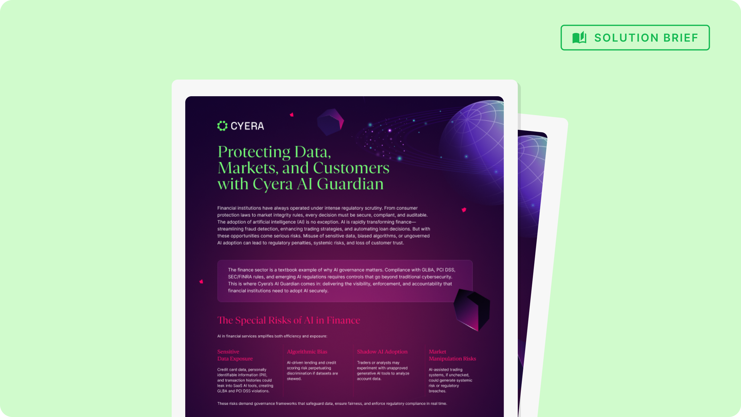 Protecting Data Markets And Customers With Cyera Ai Guardian Cyera